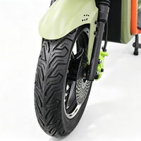 Moto électrique U2 d'usine 60V 20Ah longue autonomie 1500W, cyclomoteur électrique pour adultes pour les trajets urbains au Brésil