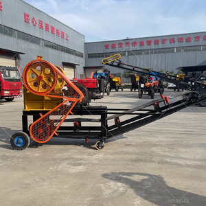 Venta a Bajo Precio: Trituradora de Mandíbulas Móvil Pe250*400, 15-20 Toneladas/hora con Transportador y Alimentador, Trituradora de Piedra para Producción de Grava - Product Image 4