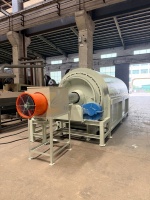 Séchoir rotatif à tambour à air chaud pour céréales, maïs, blé, soja – Équipement d'élimination de l'humidité en acier inoxydable, économe en énergie