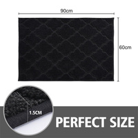 Tapis d'entrée anti-dérapants et lavables pour intérieur, tapis de sol gaufrés de qualité supérieure pour l'entrée de la maison