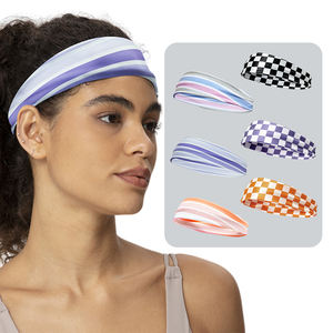 Personnalisation unisexe séchage rapide Protection Yoga Fitness mode course <span class=keywords><strong>Football</strong></span> bandeau sport bandes de cheveux bandeaux - Product Image 1