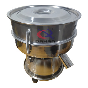 Eliminación de impurezas Filtro de líquido de laboratorio Alimentos Celulosa Arroz Harina Sésamo Clasificación Tamiz vibratorio eléctrico Pantalla - Product Image 2