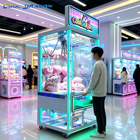 Machine de jeu d'arcade à monnayeur COOL DRAGON CD-CA004 en métal avec prise US, pour parcs d'attractions, distributeur de jouets, machine à griffes, bon marché