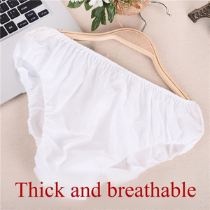 Sous-vêtements triangulaires jetables pour hommes et femmes Produit de beauté et de soins personnels pour les soins prénatals des femmes enceintes Utilisation au <span class=keywords><strong>sauna</strong></span> - Product Image 2