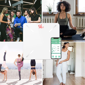 Hot salg thông minh badevarelse kỹ thuật số vagt skala tuya Bluetooth Wifi kropsfedt skala - Product Image 2