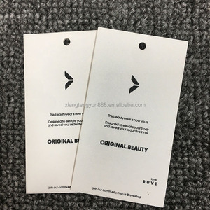 Etiquetas colgantes <span class=keywords><strong>para</strong></span> <span class=keywords><strong>ropa</strong></span> de papel negro con acabado mate personalizado al mejor precio, etiquetas colgantes <span class=keywords><strong>para</strong></span> <span class=keywords><strong>ropa</strong></span> y collar de perro - Product Image 4