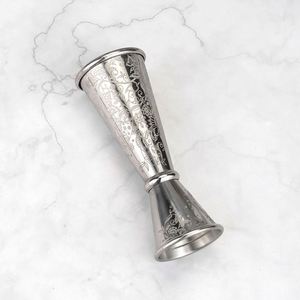 Custom Logo 30/60ml 1/2oz Dual <b>Ended</b> Stainless Steel <b>Bar</b> Cocktail Jigger Laser Measurement Bartender Wine Metal Ounce Cup - Product Image 3