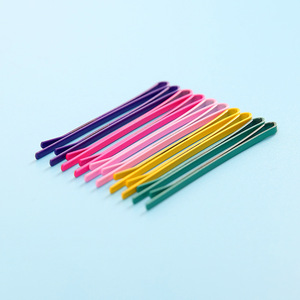 Clips de Pelo Coloridos de Moda Clásica, Plástico Degradado, Accesorios para el Cabello de Uso Diario para Mujeres - Product Image 3