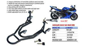 Motorrad bewegungs maschine hinterer Ständer wagen - Product Image 2