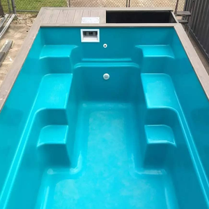 नई आगमन सीढ़ी स्पीकर परिवार सौर पंप पैनल हीटर फाइबर जुर्राब स्नोर्कल शीसे रेशा स्लाइड कंटेनर स्विमिंग पूल - Product Image 3