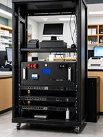 Batterie LiFePO4 de qualité A, 19 pouces, pour montage en rack, 51,2 V 300 Ah 15,36 kWh 200 A BMS CAN RS485 WiFi, jusqu'à 16 unités en parallèle, pour système solaire domestique