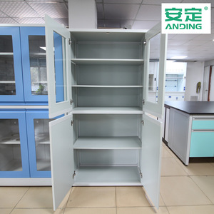 Armario de Almacenamiento para Laboratorio Anding, de Aluminio con Recubrimiento en Polvo, con Cerradura, a Prueba de Explosiones, Azul, para Reactivos Químicos - Product Image 4