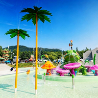 Aire de jeux aquatiques extérieure durable et de haute qualité avec arroseur, jouet aquatique pour enfants pour parc aquatique et jardin