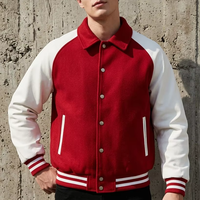 Veste bomber coupe-vent de sport décontractée pour homme, avec broderie graphique personnalisée, idéale pour l'hiver et les activités de plein air