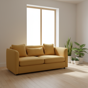 现代公寓简约布艺组合北欧小2+3沙发套装经济实惠适合家庭办公室客厅温馨设计 - Product Image 5