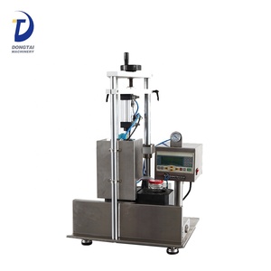 Presse de fermeture de bouteille pour faire le plastique pour la machine de capsulage automatique de fiole semi automatique de bouteilles - Product Image 2