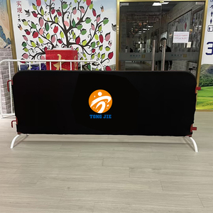 Tùy chỉnh in biểu ngữ 48 giờ Giao hàng Spandex chướng ngại vật lưới kiểm soát đám đông rào cản bao gồm - Product Image 1