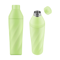 Shaker isolé sous vide Barman Shaker à cocktail isolé sous vide à double paroi-Gardez les boissons froides pendant des heures