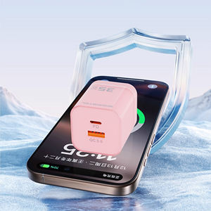Chargeur rapide compact de voyage à double port avec prise pliable Factory Somostel SMS-Q242 35W GaN PD <span class=keywords><strong>QC3</strong></span>.<span class=keywords><strong>0</strong></span> pour téléphone portable IPh/Sam - Product Image 4
