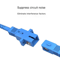 Adaptador de Fibra Óptica FC-LC de Grado Telecomunicaciones JQ, Cabeza Cuadrada de 1.25, Equipo de Conversión SC/LC, Conectores PC/UPC/APC 1