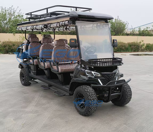 Voiturette de golf électrique de loisirs 4 roues 8 places 2026, livraison rapide, voiturette de golf électrique populaire et économique pour le tourisme à vendre - Product Image 3