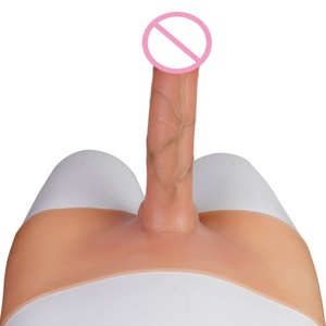SXXY Dildo con Correa para Usar Debajo de la Ropa, Bragas con Dildo Realista Grande para Mujeres, Juguete Sexual para Adultos, Pantalones con Dildo para Lesbianas - Product Image 1