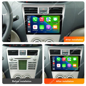 Mekede Android 11 8core DSP 2.5D IPS écran vidéo de voiture pour <span class=keywords><strong>Toyota</strong></span> Vios <span class=keywords><strong>Yaris</strong></span> <span class=keywords><strong>2007</strong></span>-2012 6 + 128GB 4G LTE WIFI GPS stéréo RDS AM FM - Product Image 6