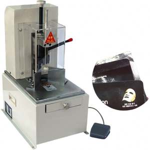 Machine électrique haute vitesse pour la découpe de cartes de visite, de cartes en papier rondes, d'autocollants, de masques faciaux, de sacs à collation et de tags, avec fonction de arrondissement des coins - Product Image 6