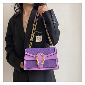 Sac à main de créateur nouvellement arrivé, marque célèbre, chaîne, pierre texturée, sac à main à bandoulière embossé, contactez-nous <span class=keywords><strong>pour</strong></span> le répertoire 5A - Product Image 4