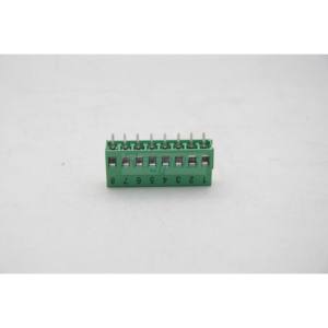 MV258/5.08-AS/MO144 loto 100 pezzi morsettiera 8 vie P 5.08 numerata verde produttore Euroclamp nuovo in magazzino in Italia - Product Image 1