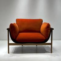 Fauteuil de loisirs en tissu de luxe italien WBERT, fauteuil individuel VIP Totu avec design modulaire, pour salon, salle à manger, chambre, meubles de maison