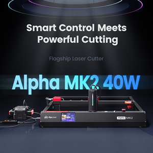 Graveur laser de bureau Algolaser Alpha MK2 40W pour la gravure et la découpe sur bois, acrylique, gobelet - Product Image 5