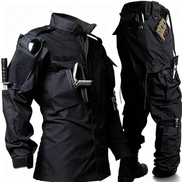 Riding-Ready ACU Gen 2 Mens Camouflage Outdoor Training Tactical Suit Durable Tactical Gear Streetwear Direct