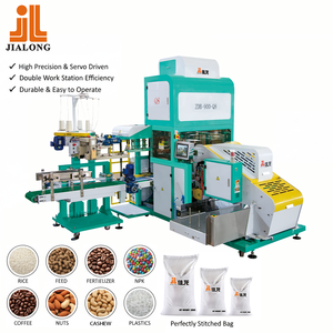Ensacado Industrial de Plástico Totalmente Automático de Alta Precisión Controlado por PLC para Arroz, Granos, Alimentos, Nueces, Semillas y Fertilizantes de 5 <span class=keywords><strong>kg</strong></span>, 10 <span class=keywords><strong>kg</strong></span> y <span class=keywords><strong>25</strong></span> <span class=keywords><strong>kg</strong></span> - Product Image 1