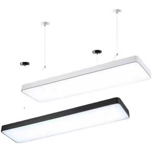 Lámpara de Escritorio LED, Lámpara Colgante para Oficina, Gimnasio, Centro Comercial, Lámpara de Tira Comercial, Lámpara de Tira de Tubo Cuadrado, Lámpara de Araña para Aula - Product Image 5