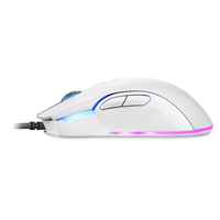Motospeed V70 USB Mouse Gaming Berkabel Ergonomis Kanan yang Dapat Diprogram DPI 6400 ZEUS 6400 Sensor Optik RGB Backlit