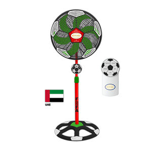 Foofa 18 inch Oscillating <b>Standing</b> Fan with Remote <b>Controller</b> Middle East Dubai - Product Image 1