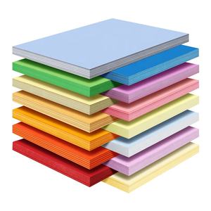 Papel Personalizado 300g A4/A3 Impermeável para Embrulho DIY Cartolina Colorida para Artesanato Atacado Papel Cartão Grosso Colorido - Product Image 1