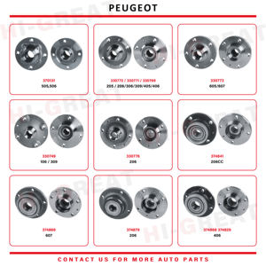 Nouveau roulement à billes à gorge profonde, unité de moyeu de roue 1307355080/3307.66 pour Citroën JUMPER, Fiat <span class=keywords><strong>Ducat</strong></span> Van, PEUGEOT BOXER, essieu avant - Product Image 2