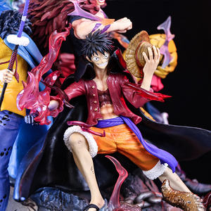 Figura de <span class=keywords><strong>Anime</strong></span> Nueva de 2023, <span class=keywords><strong>One</strong></span> <span class=keywords><strong>Piece</strong></span>, Tres Capitanes, Figura de Acción GK, Luffy, Kid, Law - Product Image 6