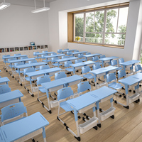 Meubles commerciaux modernes, bureau en forme de C réglable en hauteur, table d'étude pour étudiants, chaise de bureau ergonomique