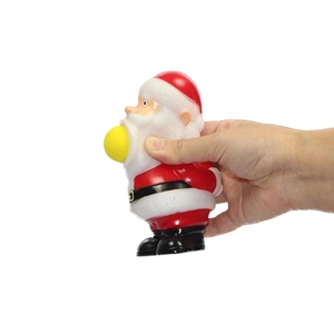 <span class=keywords><strong>Vente</strong></span> flash : Ensemble de lanceurs de balles en EVA en forme de Père Noël animal, jouets lanceurs de balles en vinyle pour Noël, Saint-Valentin, fête, cadeau pour enfants - Product Image 3