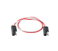 Tali konektor kabel Universal 2 kawat 16 Gauge kustom kualitas tinggi Harness PVC konduktor tembaga terisolasi elektronik mobil