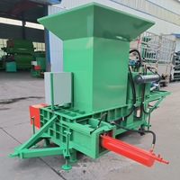 Presse à balles horizontale pour ensilage |   Presse à balles hydraulique automatique pour foin, paille et herbe avec convoyeur pour les exploitations bovines et ovines