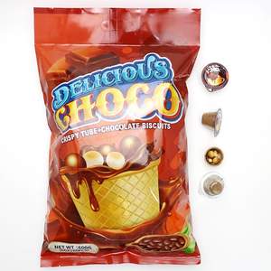 Mini tasse de gaufrettes au chocolat croustillant Confiture de choco avec boules de biscuits - Product Image 2