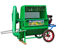 Mini éplucheuse de soja multifonction à bas prix pour cultures sorgho luzerne blé batteuse de riz multiculture pour plantes agricoles