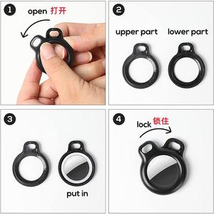 子供用GPS追跡機能付きAirTagスポーツカバーPC保護ケースキーホルダー（子供用、iOS対応） - Product Image 4