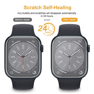 ฟิล์มกันรอยหน้าจอสมาร์ทวอทช์แบบโค้งเต็มรูปแบบ TPU นิ่มยืดหยุ่น สำหรับ Apple Watch Series 11 12 ขนาด 42 มม. 46 มม. - Product Image 2
