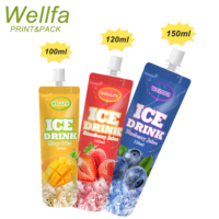 Bolsas Réutilisable Quad Seal Gelée Boisson Boisson Bébé Alimentaire Bec Poche Purée De Fruits Jus Yaourt Bec Emballage Poche