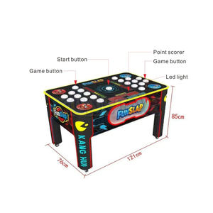 Machine de jeu de gifle amusante à jetons Speedy Light <span class=keywords><strong>Battle</strong></span> Test Challenge Redemption Temps de réaction rapide - Product Image 6